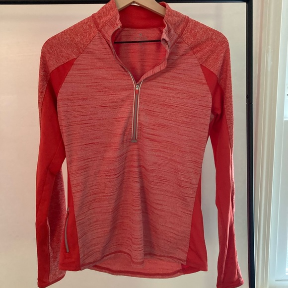 Athleta Tops - Athleta running wild half zip pullover